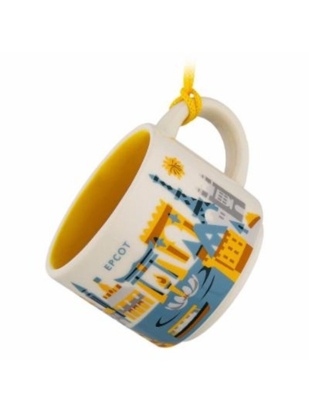 Starbucks Disney Parks EPCOT You are Here Collection Mug, NIB, 2 fl oz